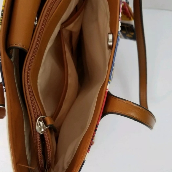 Franco Sarto Horiscope Themed PVC Handbag Coin Prs - Picture 8 of 9